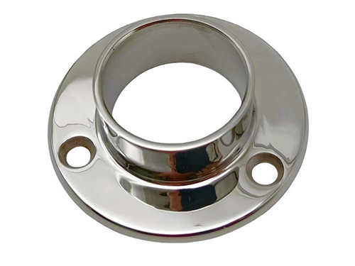 Mirror Polished Handrail Base Flange