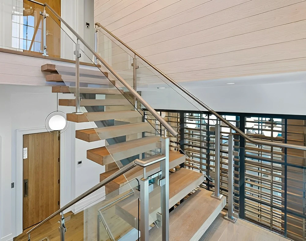 Stainless Steel Stair Railing Different Design Styles